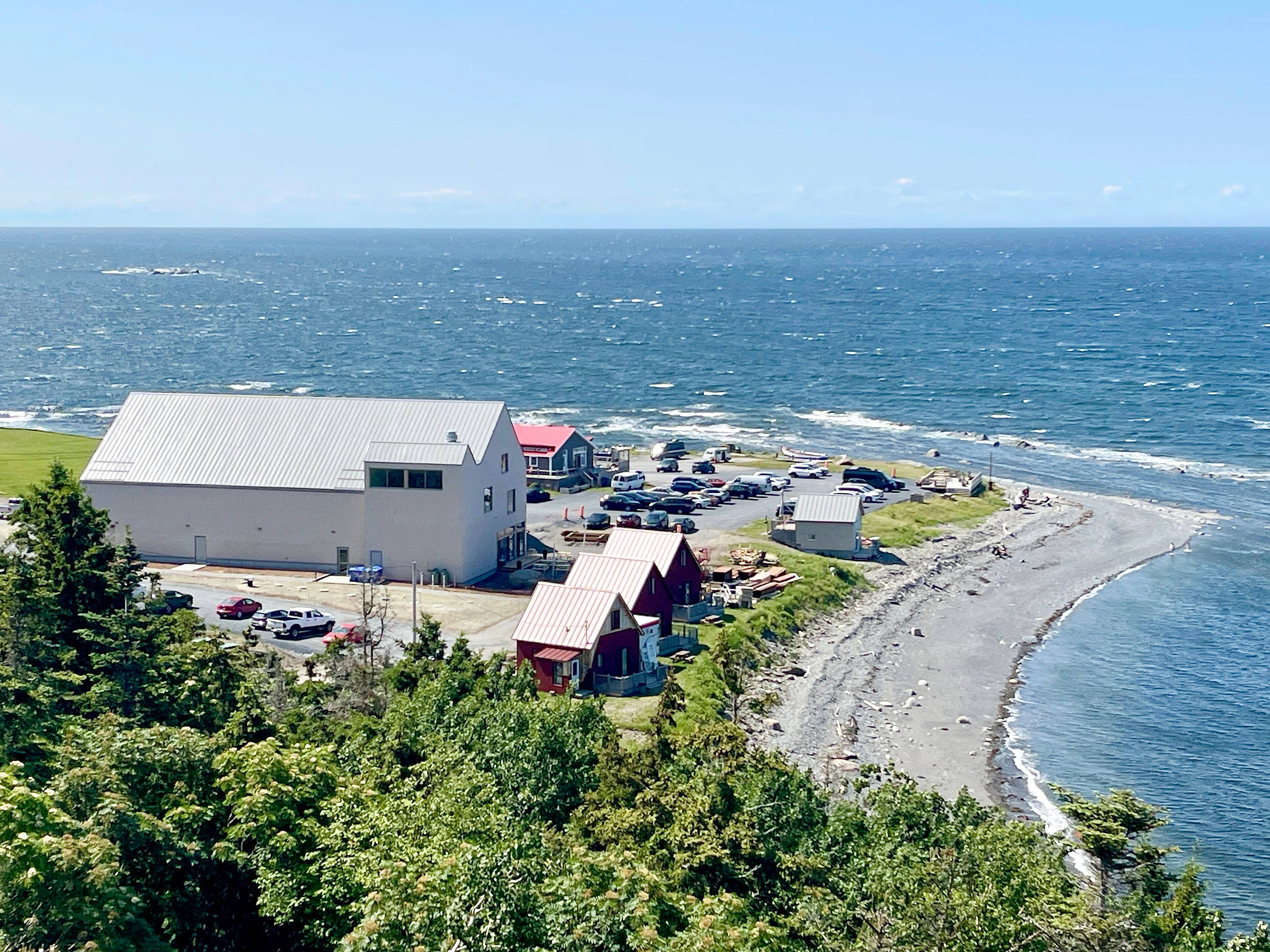 0726 EVA Voyager differently Gaspésie The new Théâtre de la Vieille Forge which will be open all year round.
